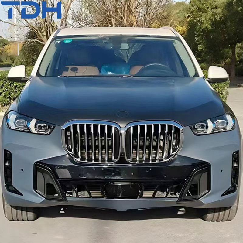 Peça de Carro Modificada Bumper de PP para 2014-2018 BMW X5 F15 Facelift para 2024 G05 Bumper M-Tech Lci com Capô de Alumínio