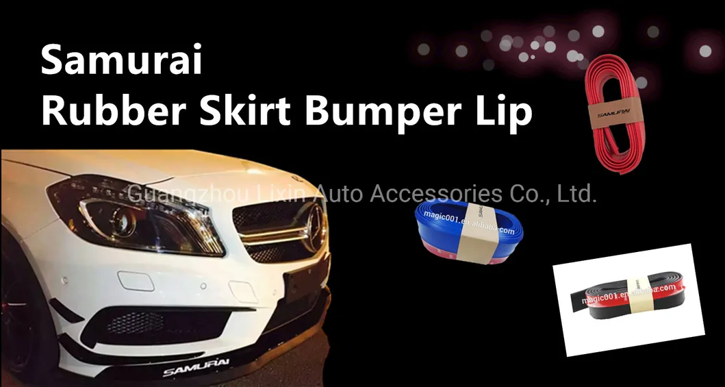 Spoiler Frontal Universal de Fibra de Carbono para Carro 2.5m Protetores de Adesivos para o Parachoque Frontal do Carro