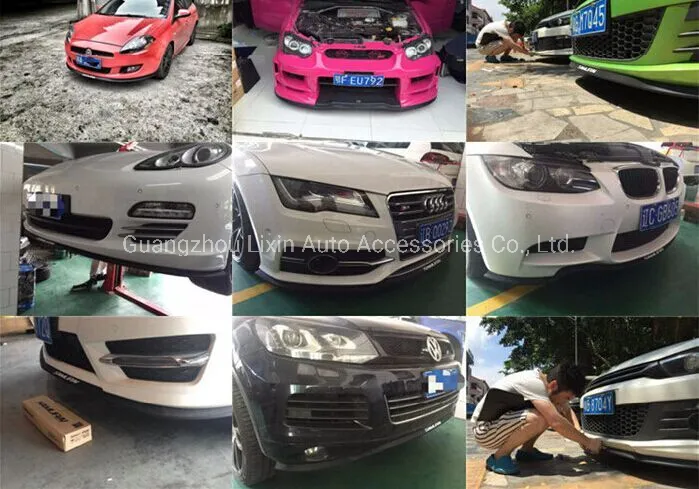 Venda Quente Flexível Protetor de Bumper Samurai de Borracha para Decoração de Borda Frontal para Qualquer Carro