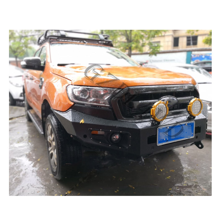 4X4 para Acessórios Off-Road Bumper Frontal de Material de Aço para Ford Ranger T7