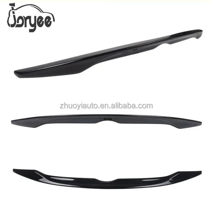 Spoiler Traseiro de Fibra de Carbono para Porta-Malas e Para-choque de Carro para Infiniti Q50 ABS 2018-2022 Acessório de Tuning para Carros
