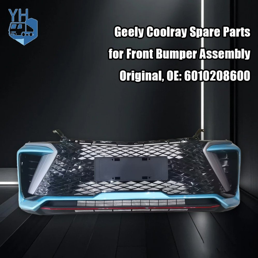 Substituição do Para-choque Frontal OEM Autêntico Geely Coolray, Código OE 6010208600