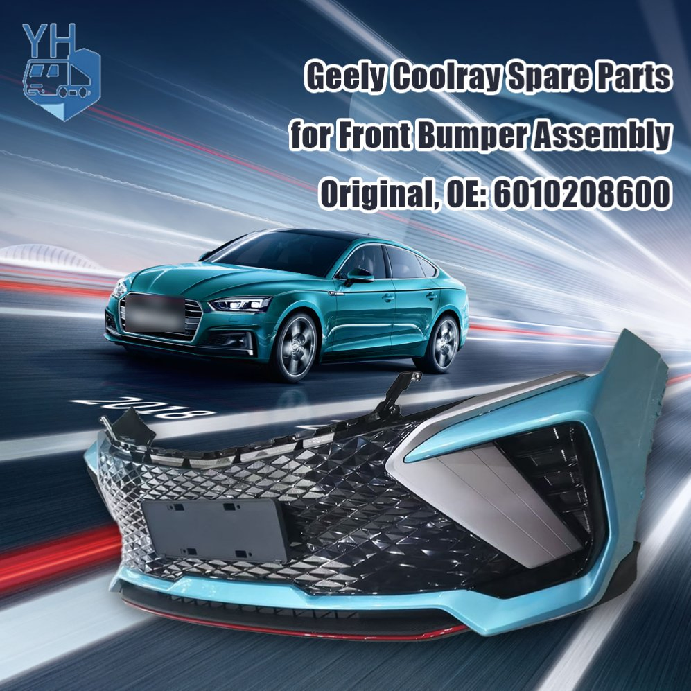 Substituição do Para-choque Frontal OEM Autêntico Geely Coolray, Código OE 6010208600