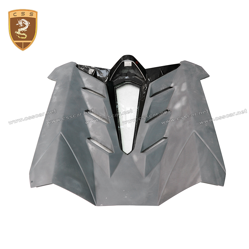 Para-choque Estilo Svj em Fibra de Carbono com Pontas de Escape Kit de Carro Completo para Lamborghini Aventador Cabriolet Lp700 Fornecimento