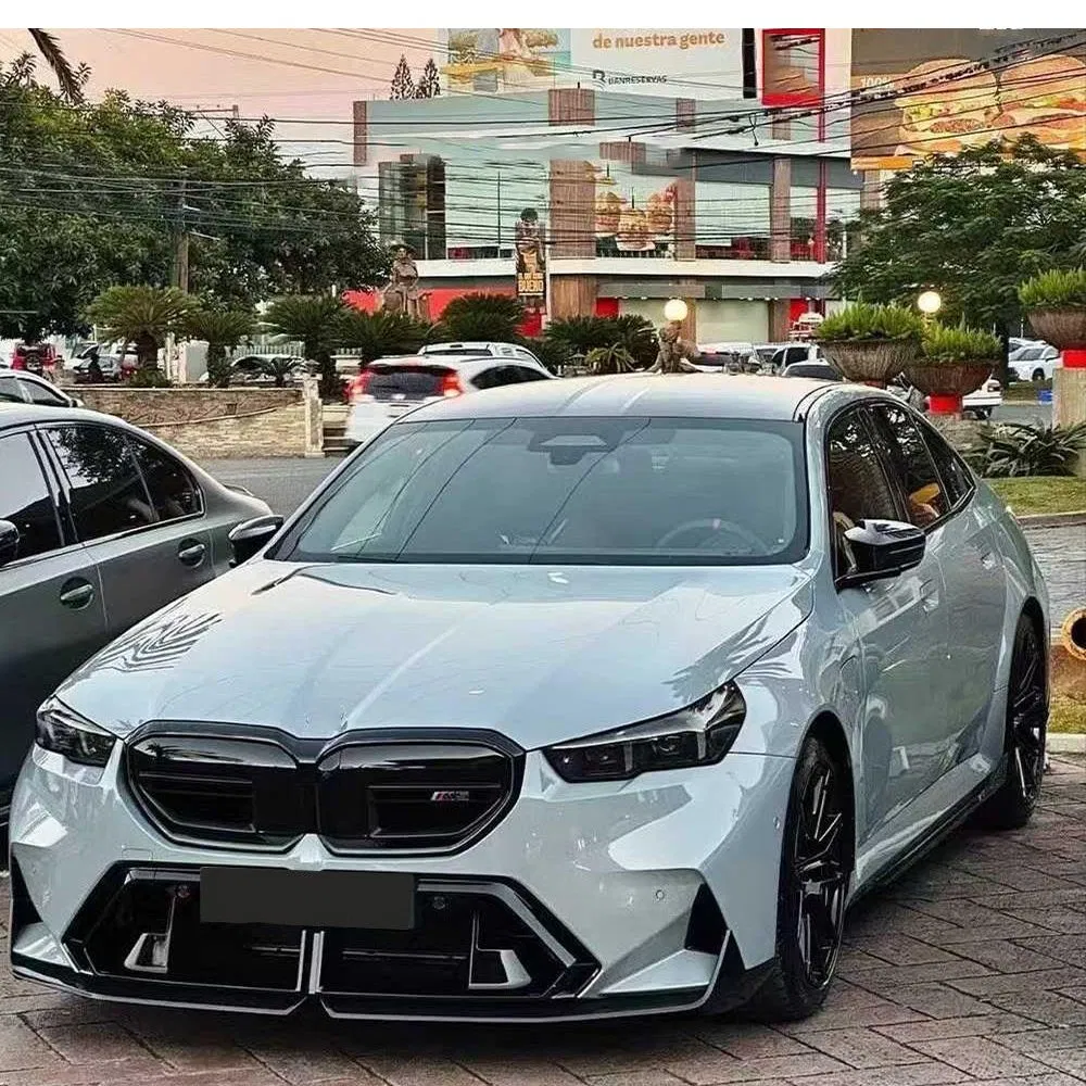 Novo Kit de Carroceria em Fibra de Carbono Seco M Sport Performance para M5 G90 G99 Estilo MP 2024-2025 Para-choques