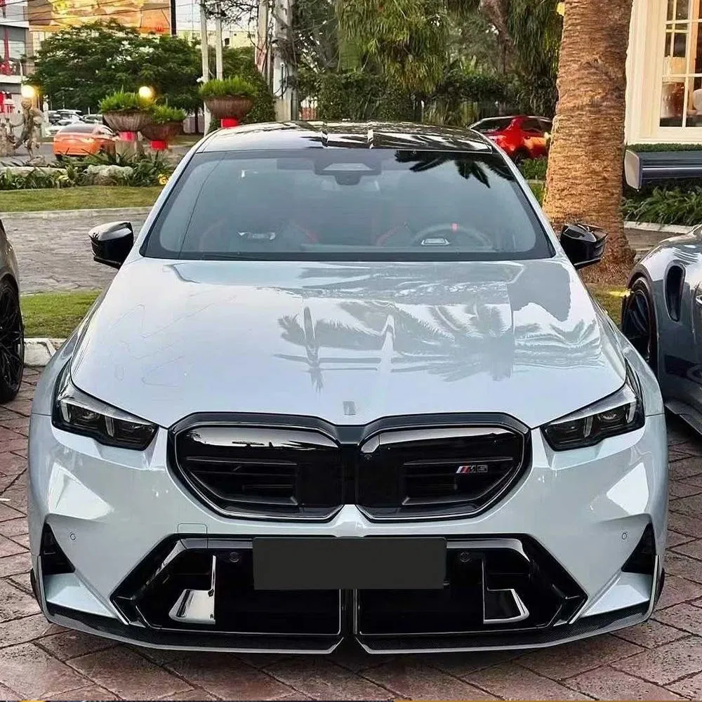Novo Kit de Carroceria em Fibra de Carbono Seco M Sport Performance para M5 G90 G99 Estilo MP 2024-2025 Para-choques