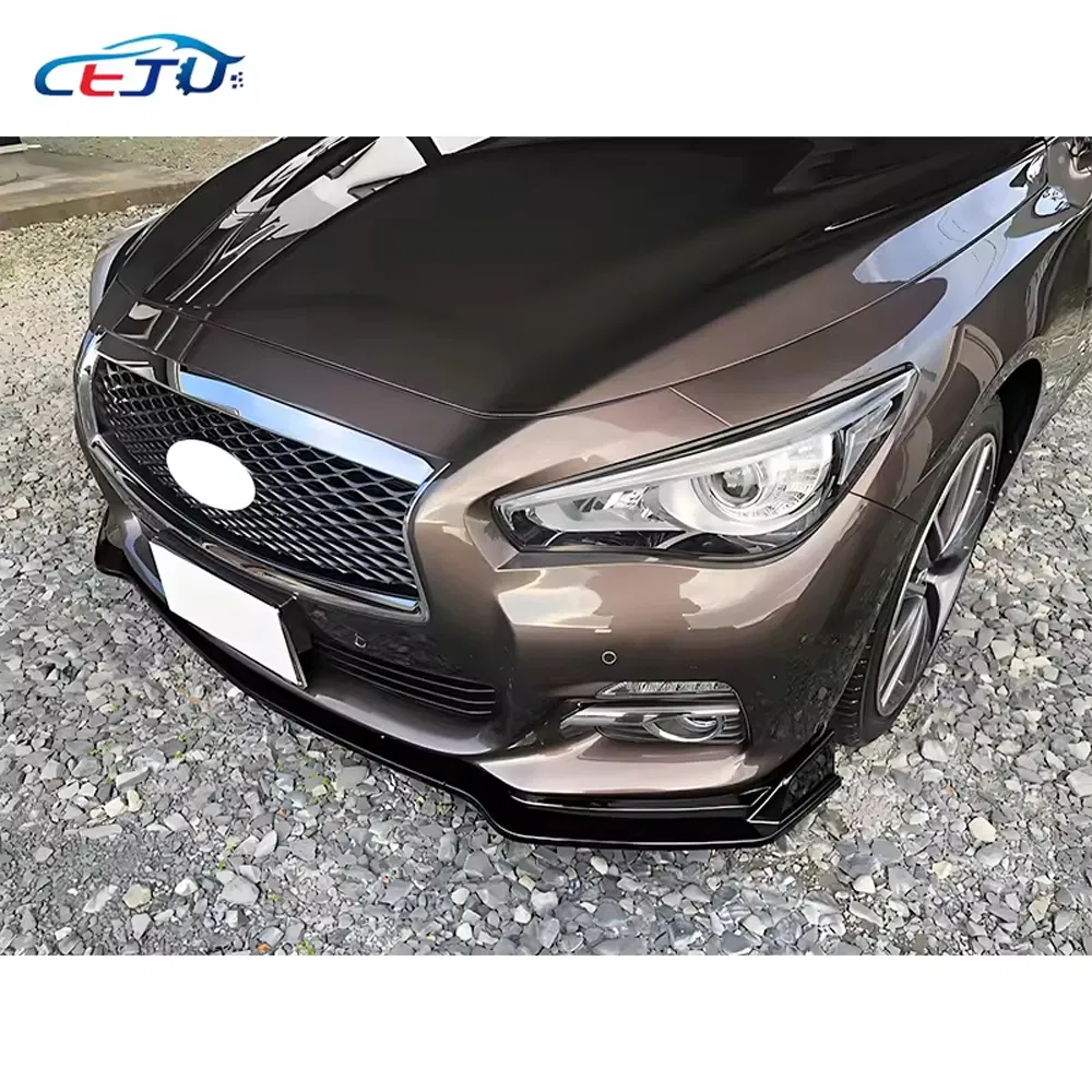 Para-choque Frontal Estilo ABS Preto Brilhante 5