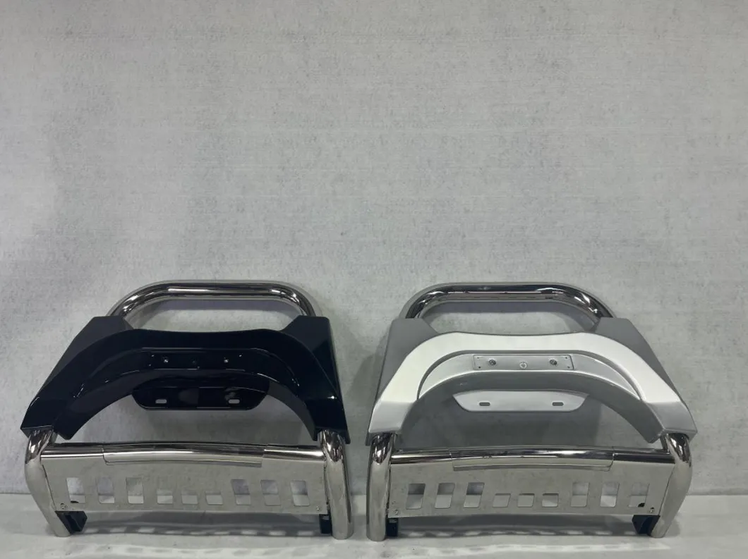 Barra de Nudge de Aço Inoxidável de Alto Desempenho 201 Protetor de Grade para Para-choque Dianteiro do Toyota Hilux
