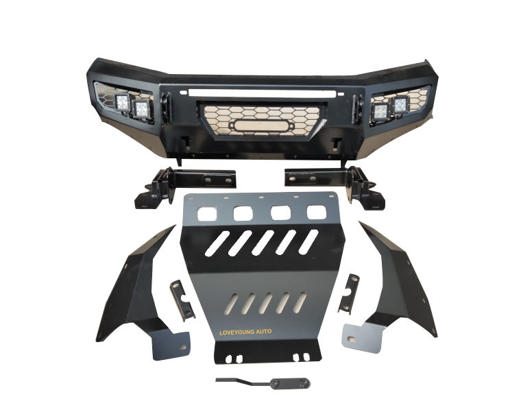 2013 Para-choque Frontal e Traseiro Preto para Navara Np300