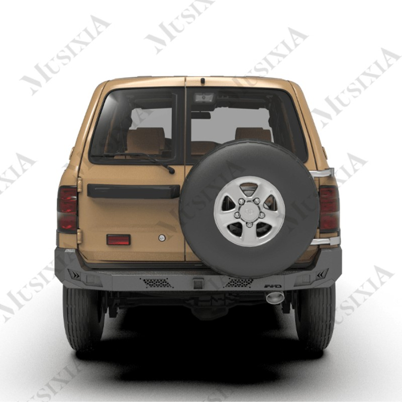 Bumper Traseiro de Aço para Off-Road 4X4 para Toyota Land Cruiser LC100