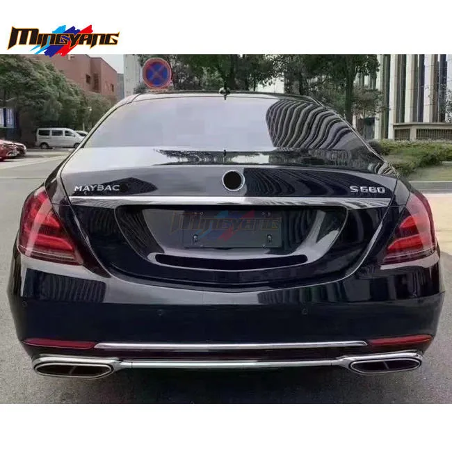 Bumpers de Design Maybach em Plástico PP 2014-2019 para Mercedes Benz Classe S W222 Kit de Carro
