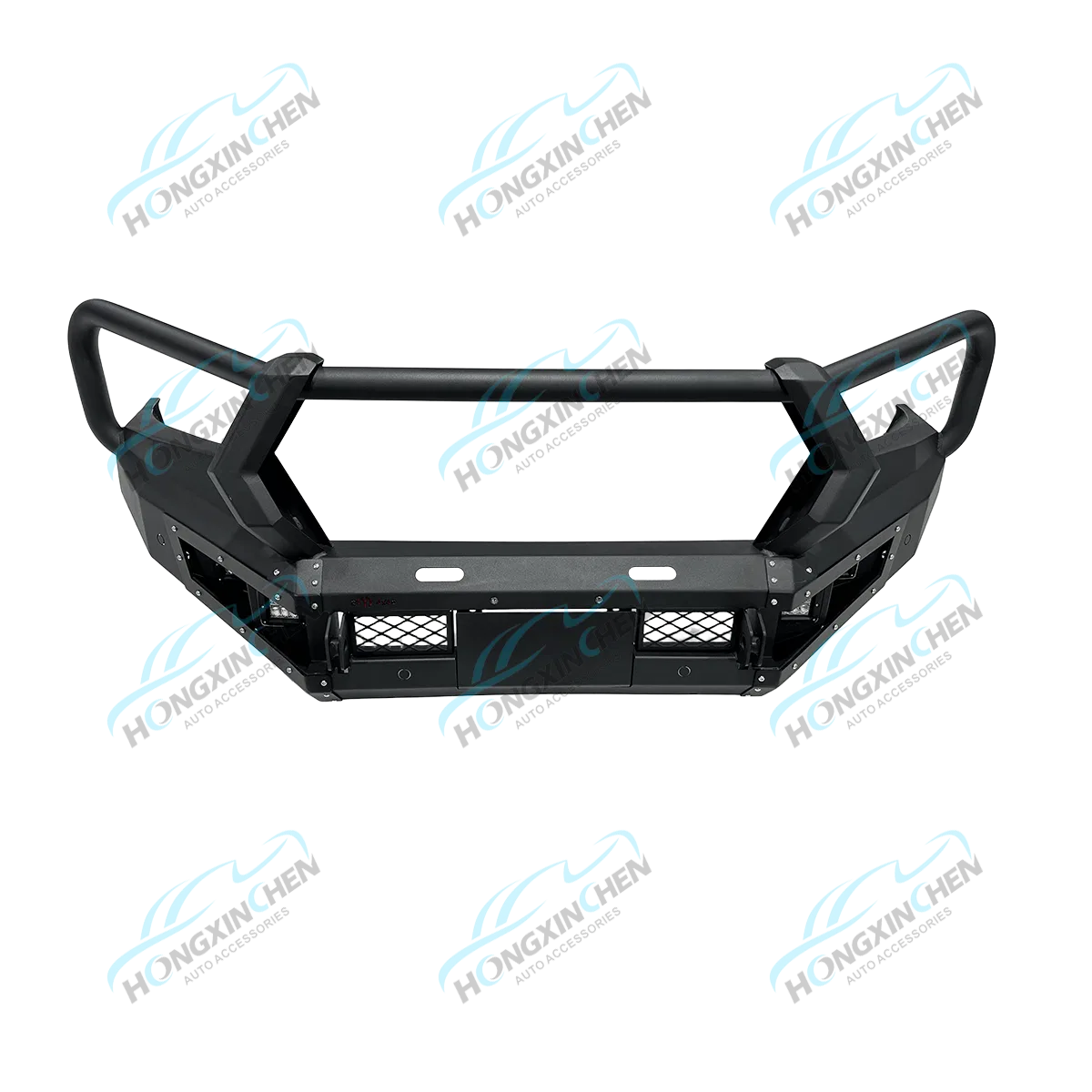 Barra Bull de Aço Inoxidável Longa Retangular para Luz LED Frontal para Bumper de Toyota Revo Pajero Navara 4X4 Carros Bumpers Np300