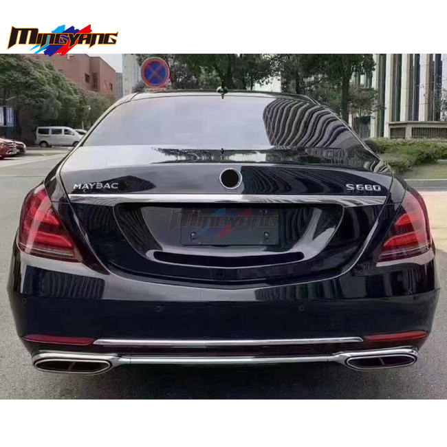 Bumpers de Design Maybach em Plástico PP 2014-2019 para Mercedes Benz Classe S W222 Kit de Carro