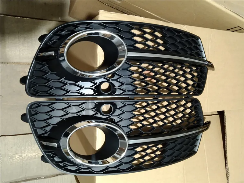 Grade do Para-choque Dianteiro Inferior com Luz de Neblina para Audi Q5 Sline 2013-2017