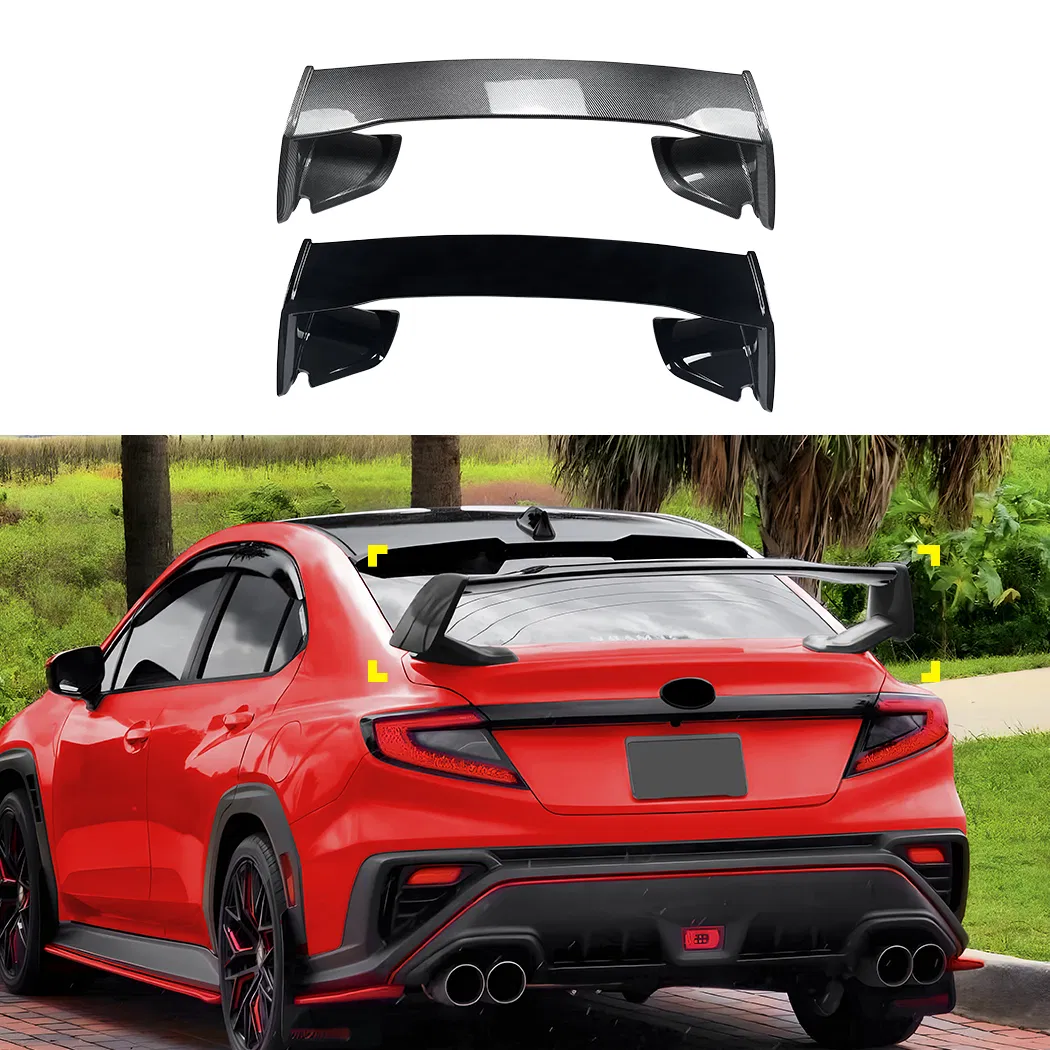 Skirts laterais Wrx Sti, lábio do para-choque dianteiro, spoiler traseiro, difusor traseiro para Subaru Wrx Sti Vb 2020+ Acessórios para carro