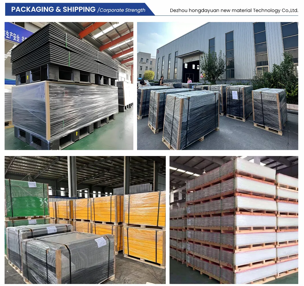 Bumper de doca de plástico UHMWPE de alto desempenho resistente à corrosão