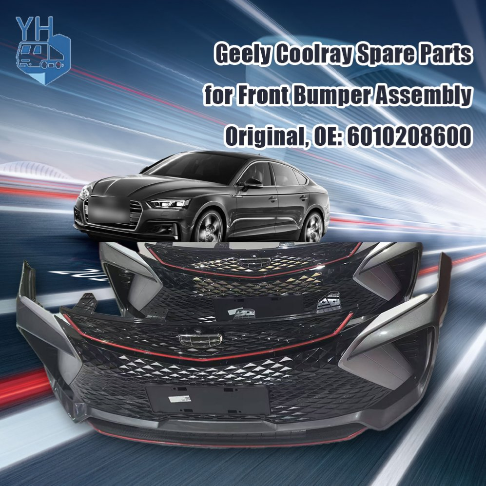 Substituição do Para-choque Frontal OEM Autêntico Geely Coolray, Código OE 6010208600