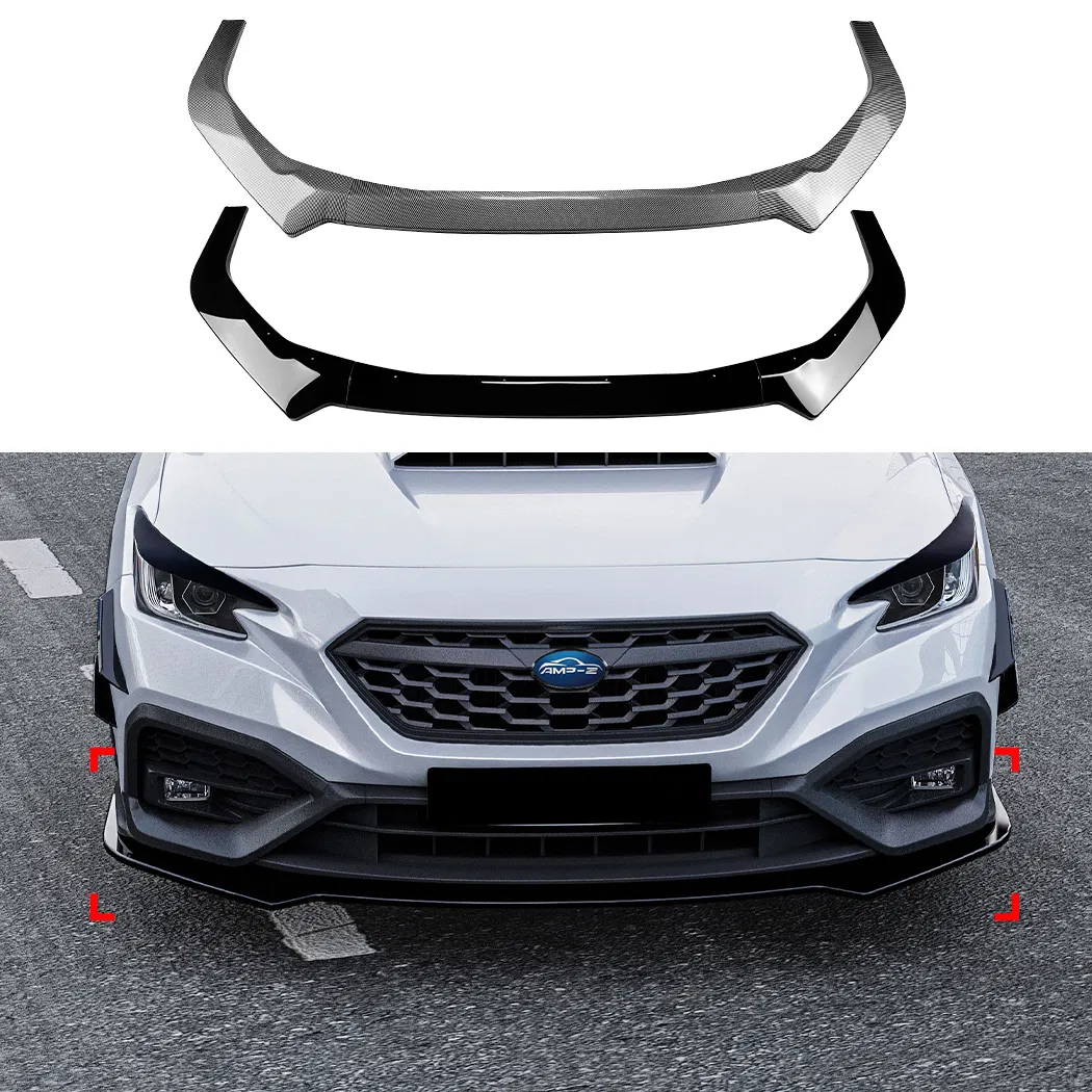 Skirts laterais Wrx Sti, lábio do para-choque dianteiro, spoiler traseiro, difusor traseiro para Subaru Wrx Sti Vb 2020+ Acessórios para carro