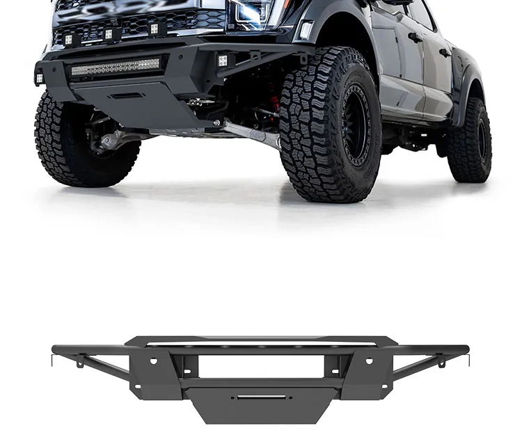 Bumper Frontal de Aço Anticolisão Robusto para Off-Road para Ford Raptor F150