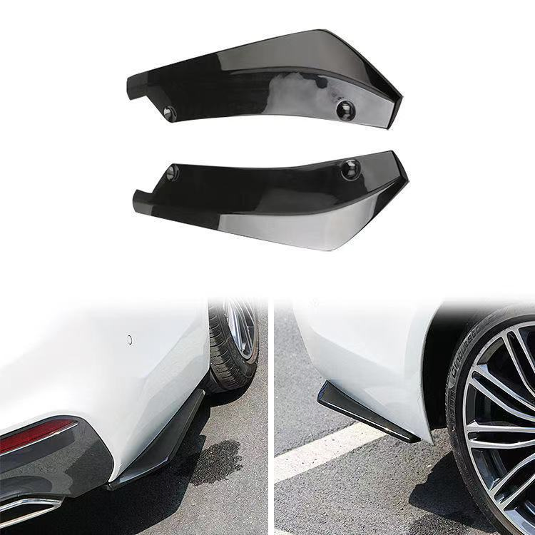 Protetor de Difusor Splitter de Spoiler Lateral de Saia de Bumper Traseiro Universal para Carro