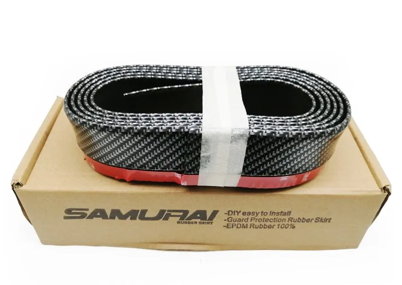 Protetor de Para-choque Universal para Carro, Saia de Borracha para Suzuki Samurai