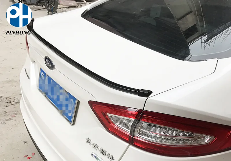 Spoiler de Porta-Malas Universal Protetor de Borracha para Bumper e Rims