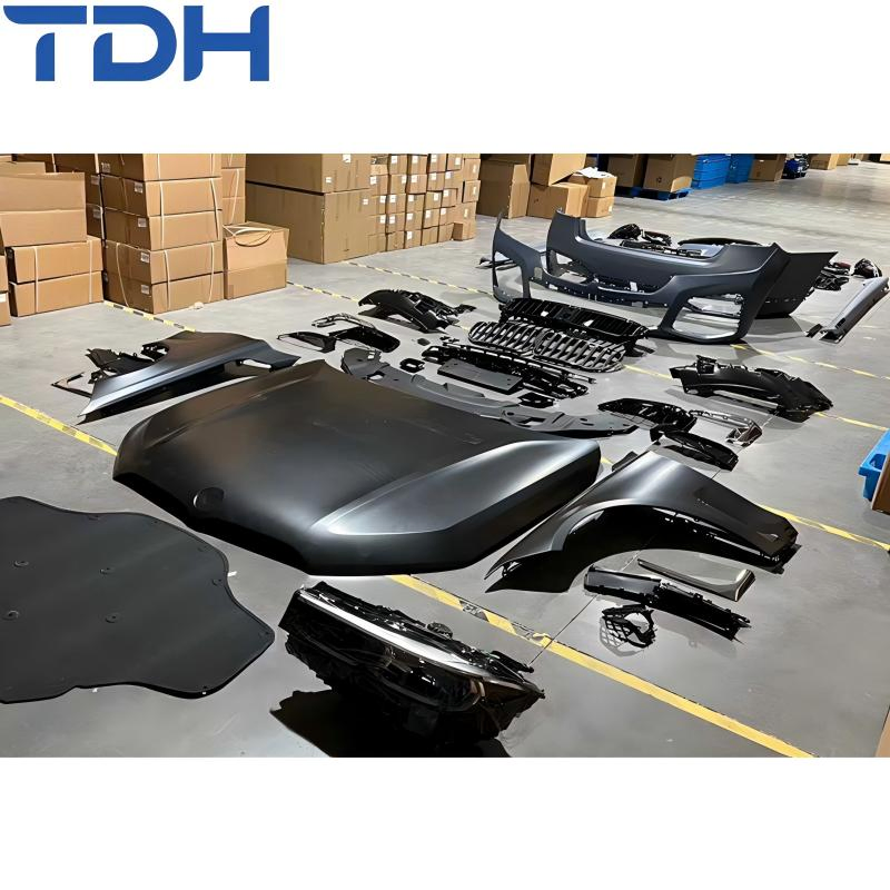 Acessórios de Carro Para Para-choque PP de 2016-2018 BMW 7 Série G11 G12 Facelift para 2022 G12 Bumper Lci M-Tech com Capô de Alumínio