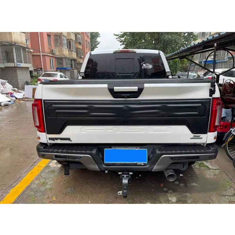 Bumper Traseiro de Aço para Off-Road com Abertura para Sensor e Gancho de Reboque para Ford F150