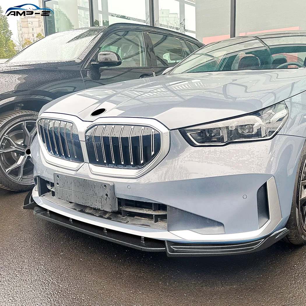 G60 Lábio do Para-choque Frontal Spoiler Frontal para BMW 5 Série G60 G61 2024+ Kit de Carroceria