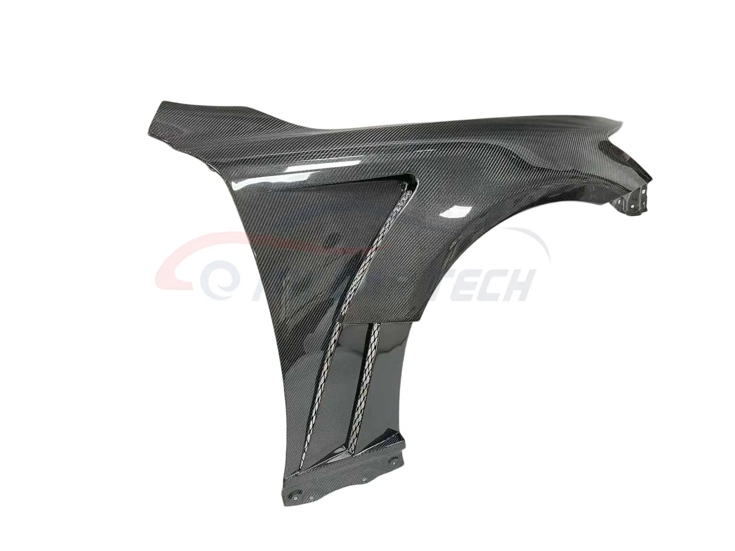 Capô de Fibra de Carbono para 2006-2012 Le Xus É Parachoque Dianteiro Spoiler Lábio Peças de Carro Scoop