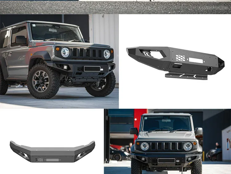 Para Todo Terreno 4X4 Carro Caminhão 3-Door/5-Door Para-choque Dianteiro de Aço para Suzuki Jimny Jb74