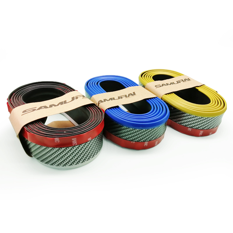 Kit Protetor Antirrisco para Difusor e Divisor de Parachoque Frontal de Carro