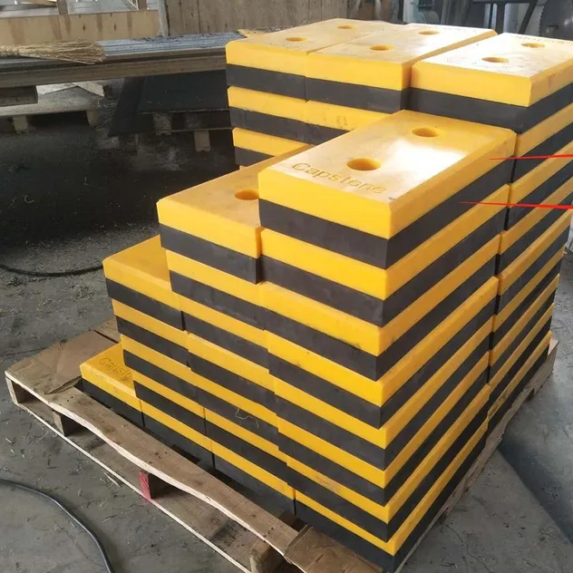 Bumper de doca de plástico UHMWPE de alto desempenho resistente à corrosão