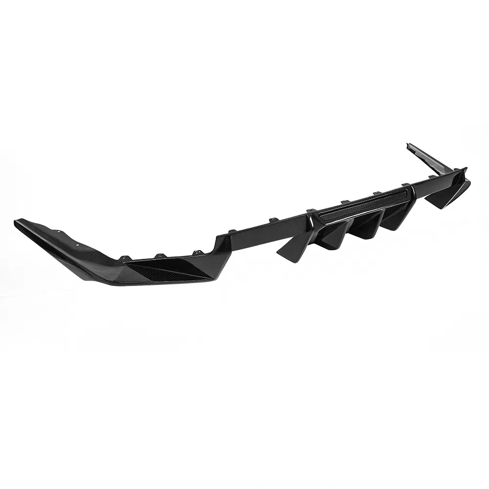 para BMW G87 M2 Alta Qualidade 100% Difusor de Para-choque Traseiro em Fibra de Carbono Seco Kits de Carro Spoiler
