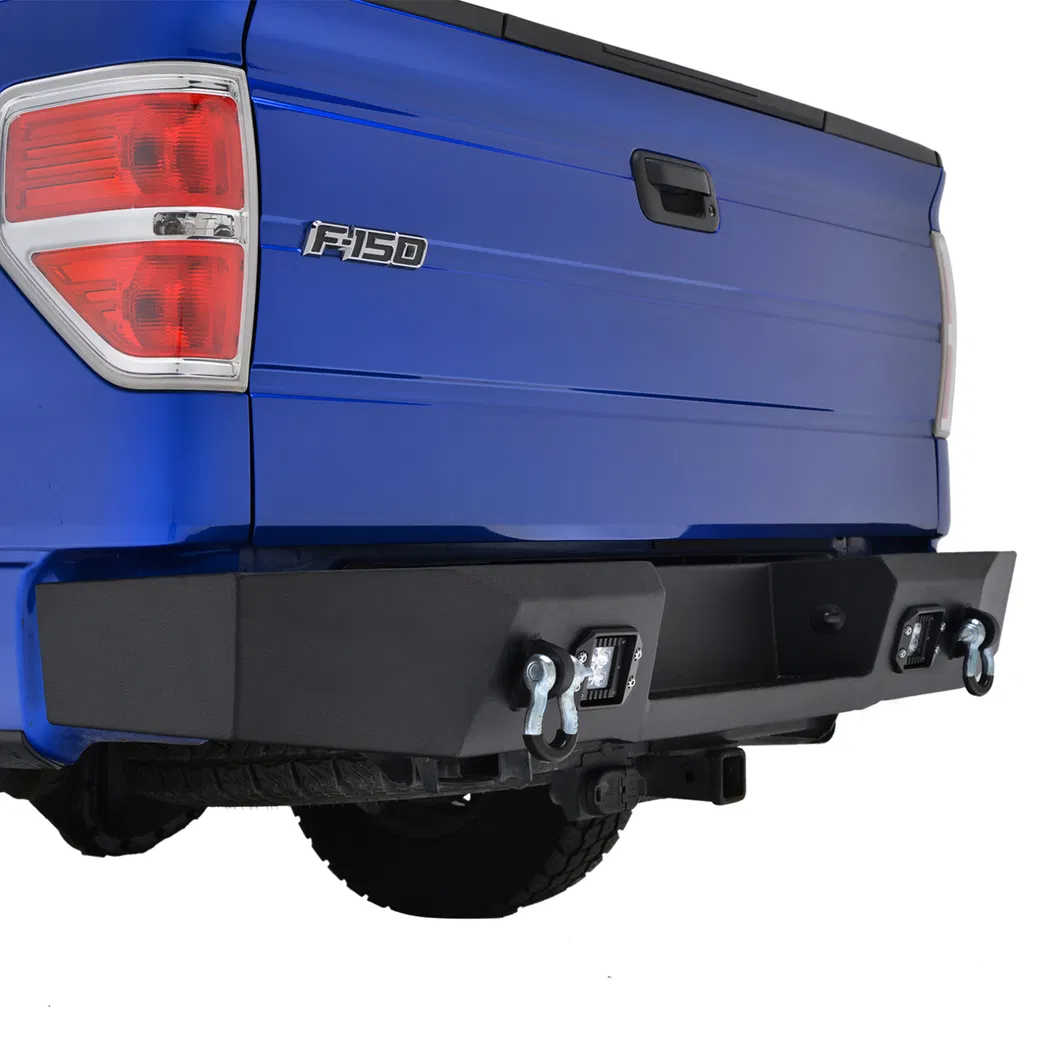Venda Quente Bumper Traseiro Pesado para Off-Road com Luzes LED para 09-14 Ford F-150