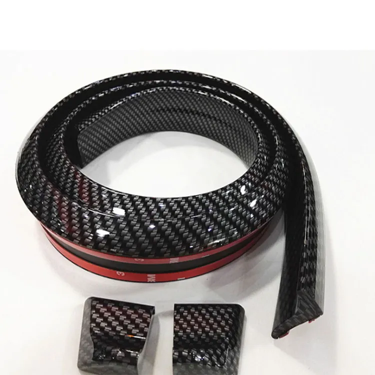 Spoiler de Porta-Malas Universal Protetor de Borracha para Bumper e Rims