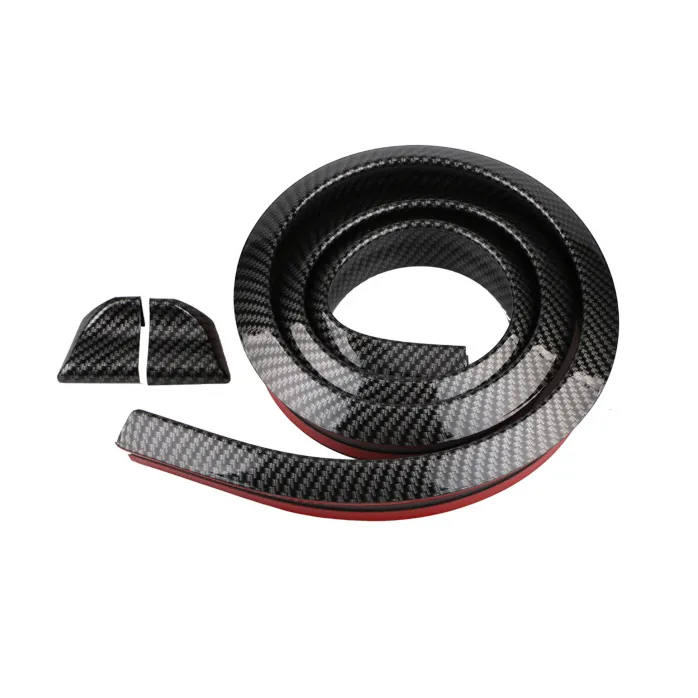 Spoiler de Porta-Malas Universal Protetor de Borracha para Bumper e Rims