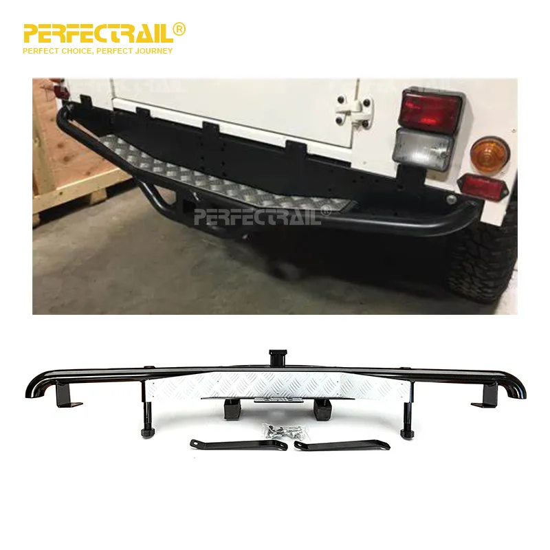 Barra de Reboque Traseira para Carro Offroad Peças de Auto para Land Rover Defender 90 110 200TDI 300TDI 1983-2016