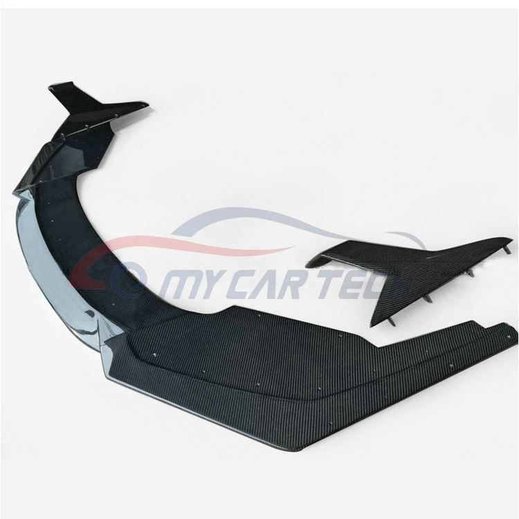 para Lam Borghini Huracan Lp580 Lp610-4 Difusor de Para-choque Frontal em Fibra de Carbono Spoiler Spliter Kit de Carroceria
