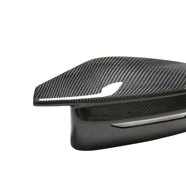 Adequado para BMW, capas de espelho em fibra de carbono, novas capas de espelho para para-choque