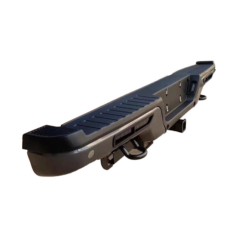 Bumper Traseiro de Aço para Off-Road com Abertura para Sensor e Gancho de Reboque para Ford F150
