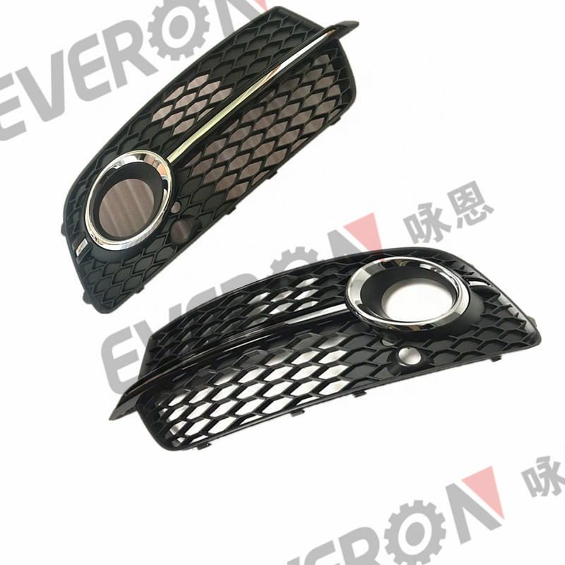 Grade do Para-choque Dianteiro Inferior com Luz de Neblina para Audi Q5 Sline 2013-2017