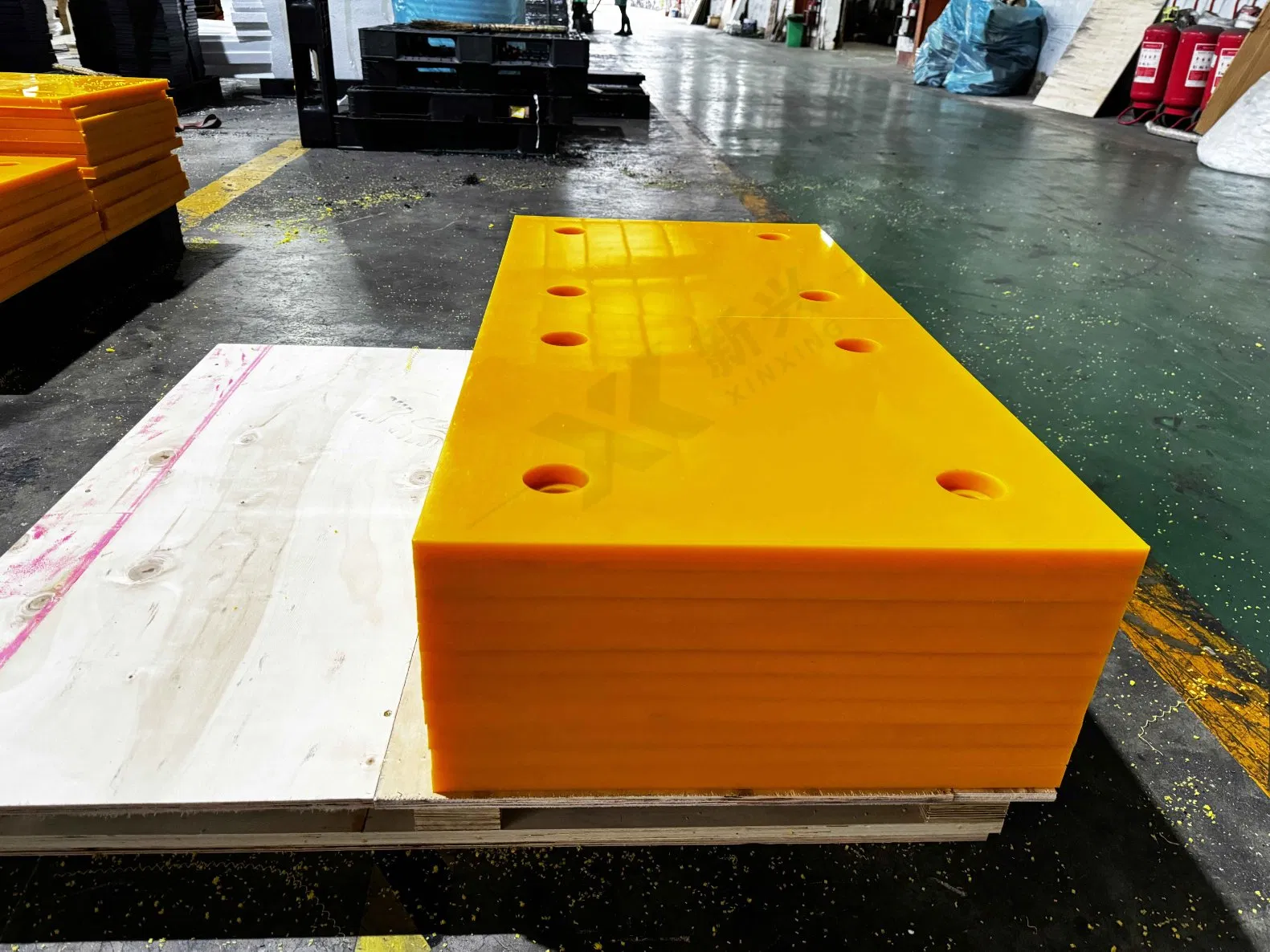 Resistência ao Impacto Almofada de Fender UHMWPE de Alto Desempenho para Borda de Docas