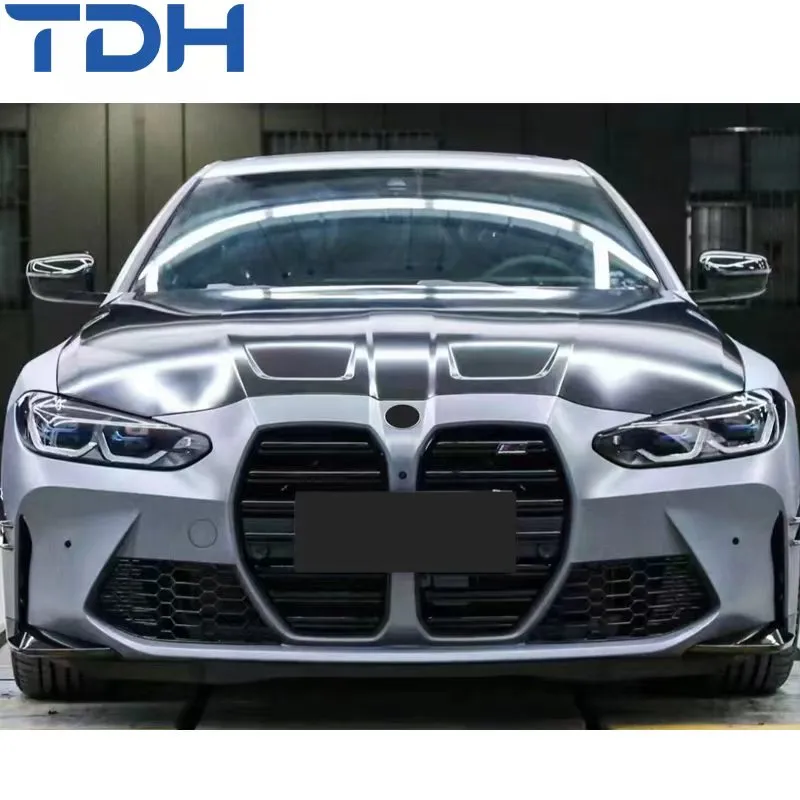 Acessórios de Carro Para Para-choque BMW 4 Série G22 Coupé Facelift para M4 Para-choque com Capô e Laterais de Alumínio