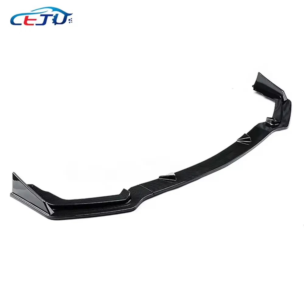 Para-choque Frontal Estilo ABS Preto Brilhante para Nissan Skyline Infiniti Q50s Híbrido Vq35 Vq37 2013-2017