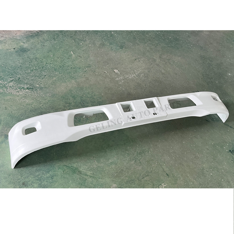 Peças de Carroceria de Caminhão Geling Bumper Frontal Curto Branco para Isuzu 700p Npr Nkr Elf Nqr Nlr Nhr