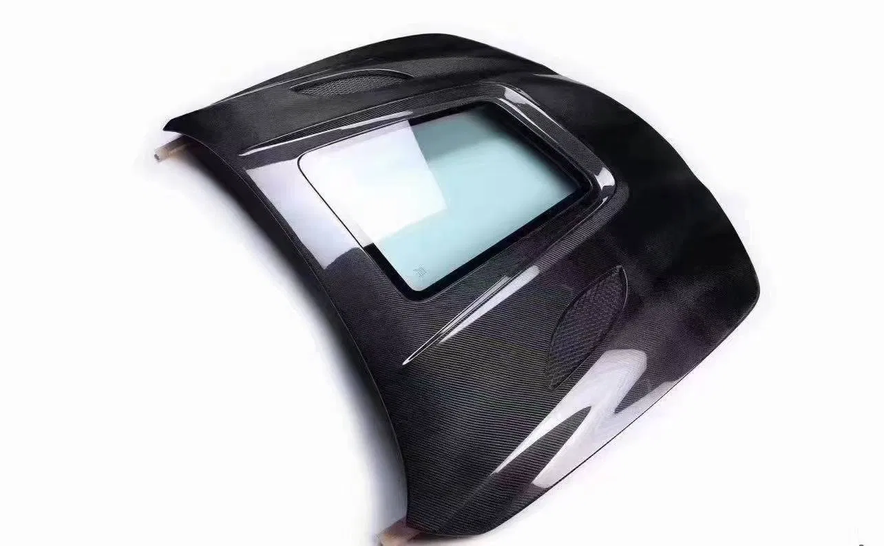 Capô de Fibra de Carbono para Al-Fa Romeo Giulia Sport 2017-2020 Spoiler de Fibra de Carbono Protetor de Para-choques Kit de Carro