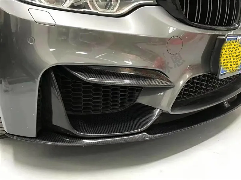 Spoiler de Para-choque Frontal Mad Style com Ângulo de Envoltório para BMW 3 Série F30 F35 2013-2019