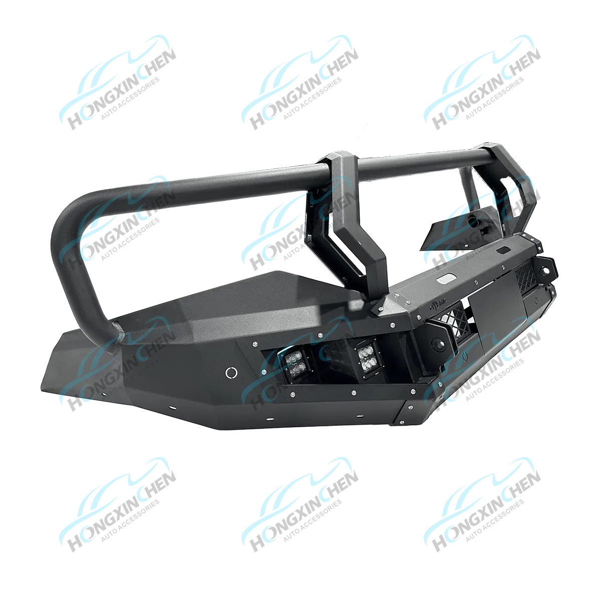 Barra Bull de Aço Inoxidável Longa Retangular para Luz LED Frontal para Bumper de Toyota Revo Pajero Navara 4X4 Carros Bumpers Np300