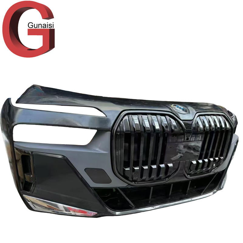 2023-2024 para BMW 7 Série G70 Conjunto de Para-choque Frontal em Plástico Para-choque Grade de Carro Peças de Carro Usadas